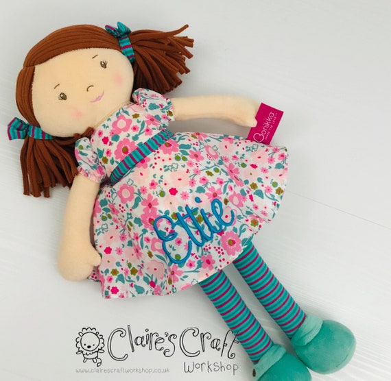 480 Design Soft Rag Doll Pattern with Clothes Mail Order