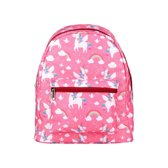 pink unicorn bookbag