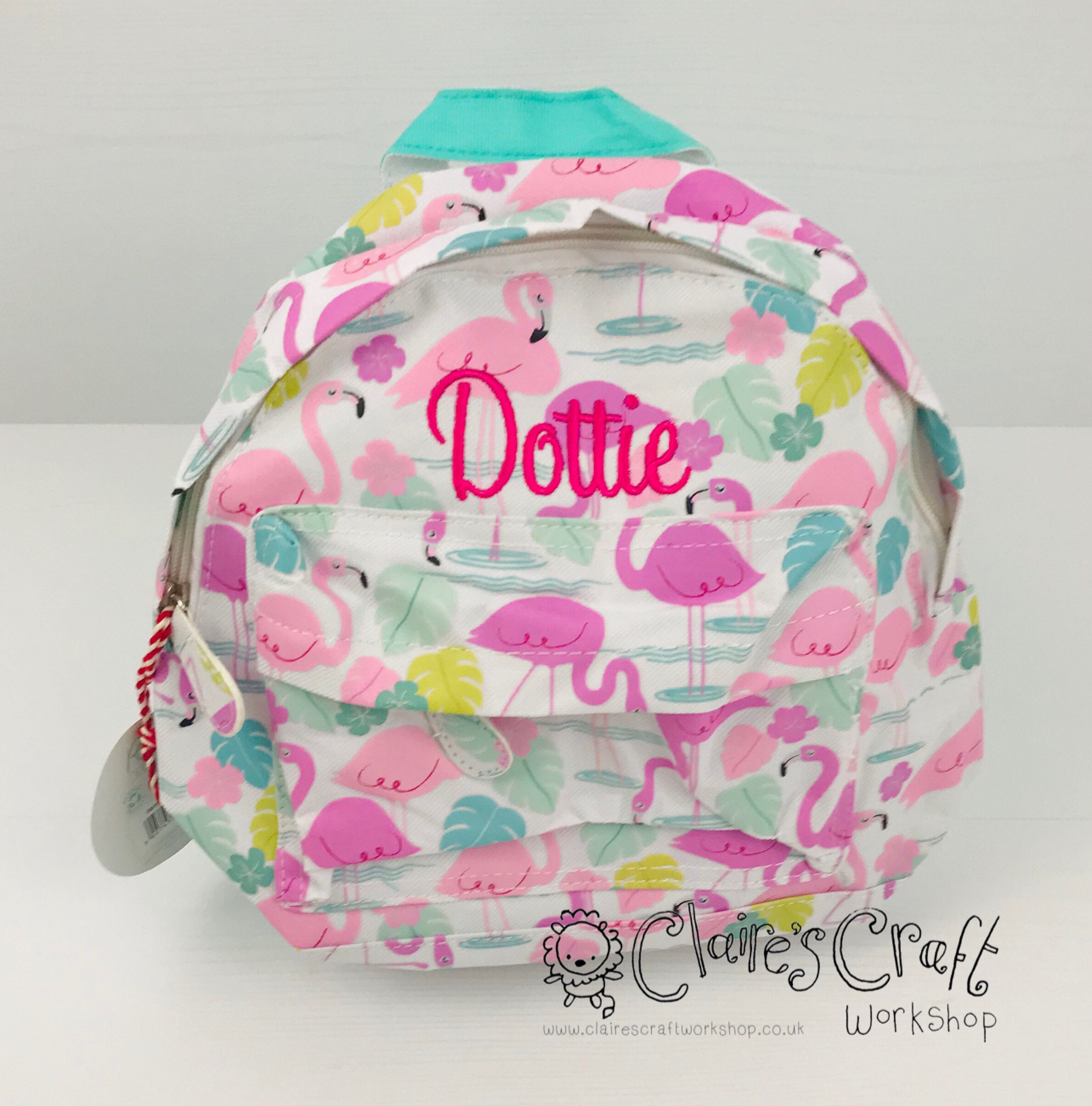 flamingo mini backpack