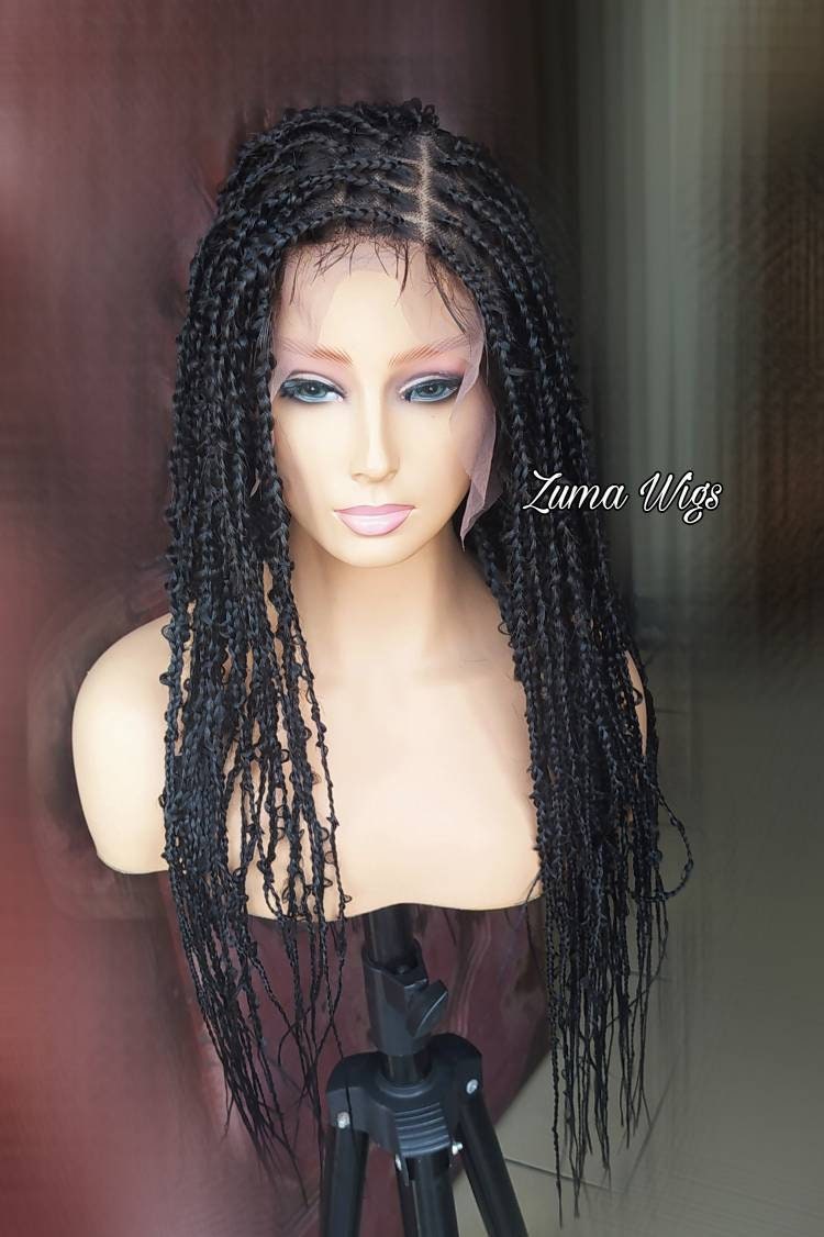 Jungle braids butterfly braids wig braided wig box braids wig Etsy