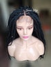 Dreadlocks wig locs wig lace closure wig faux locs wig 