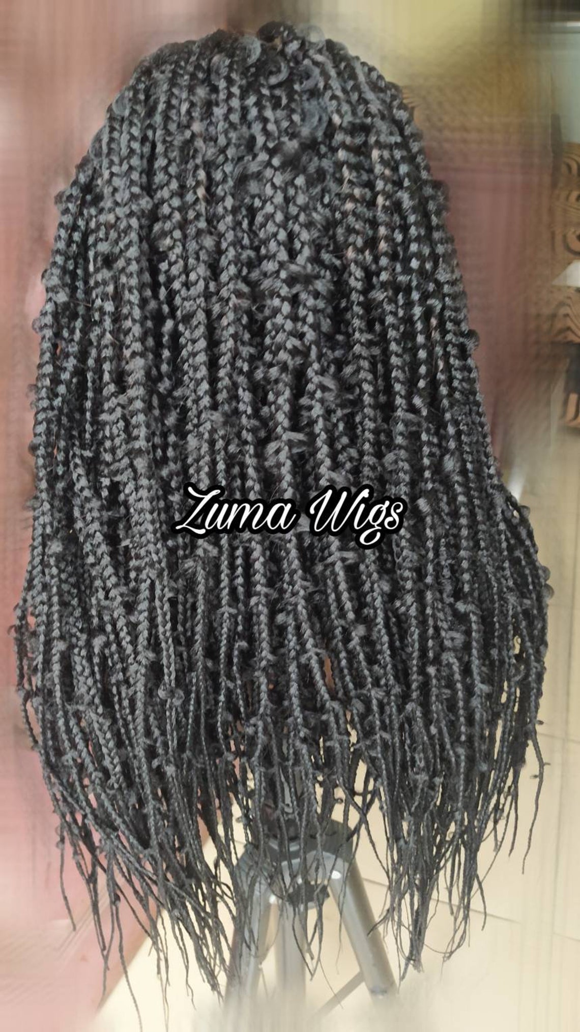 Jungle braids butterfly braids wig braided wig box braids wig Etsy