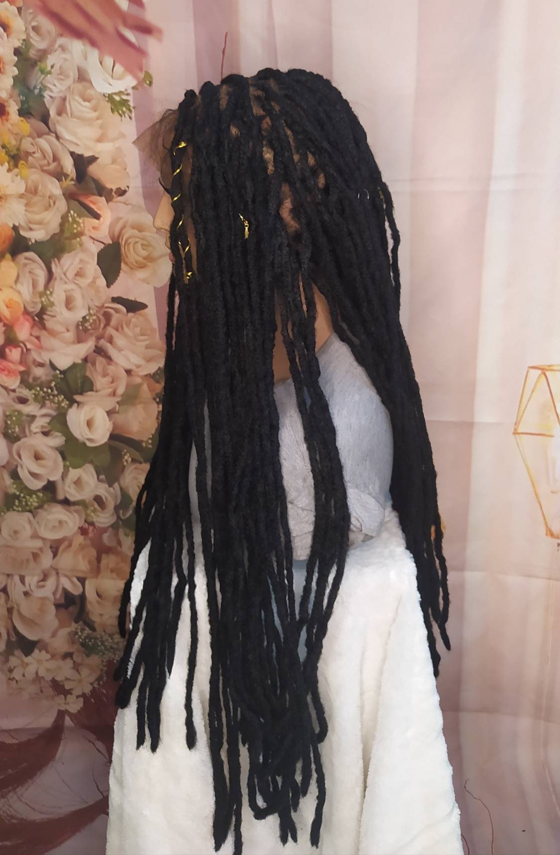 DREADLOCKED WIG De Dreadlock Extensions Etsy