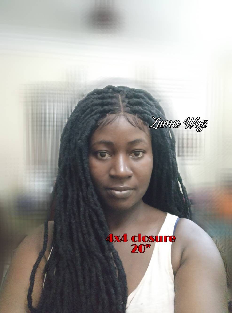 Dreadlocks Wig Locs Wig Lace Closure Wig Faux Locs Wig Etsy