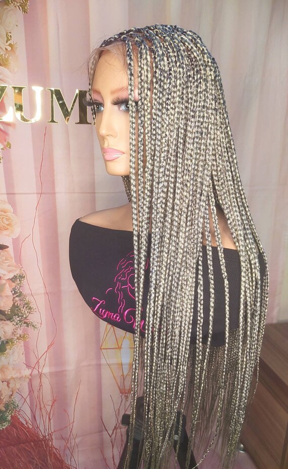 Ash blonde top 360 wig