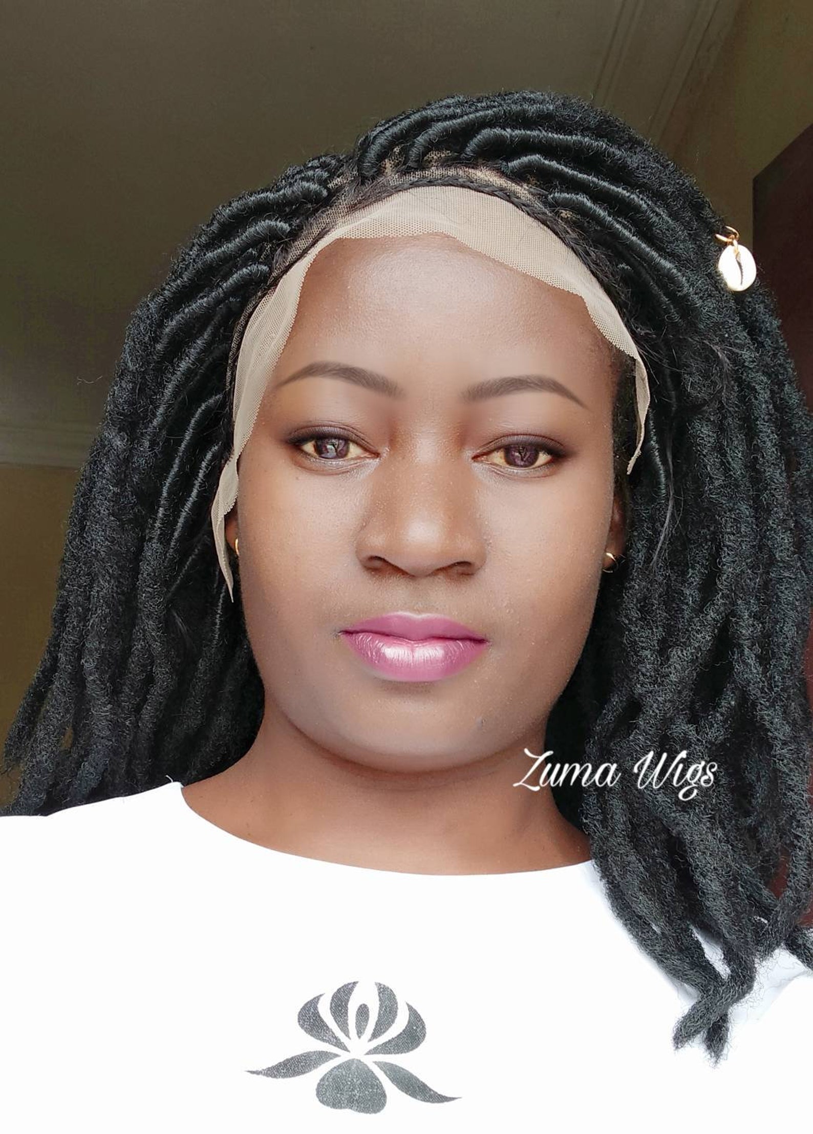 Dreadlocks wig locs wig lace front wig for black women faux Etsy