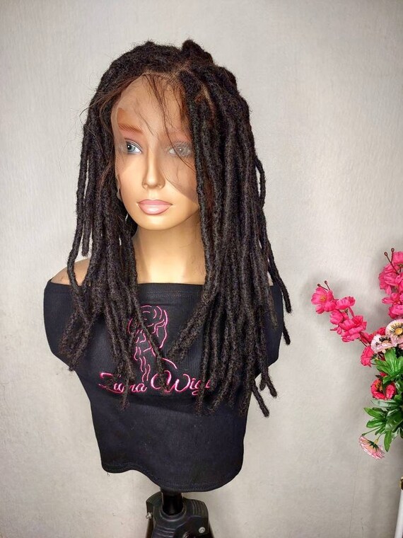 Black dreadlock wig hotsell