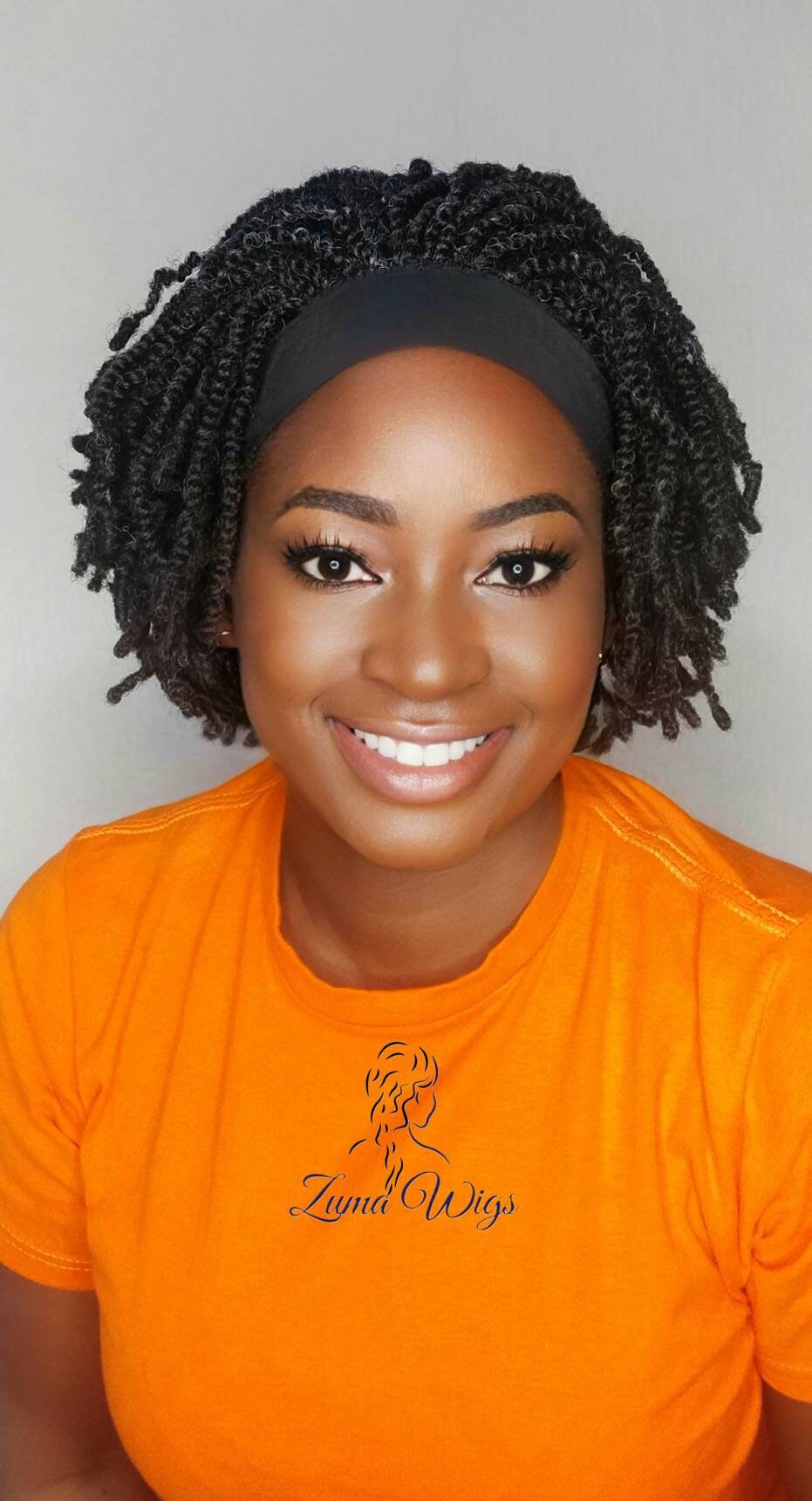 Natural twist cheap wigs