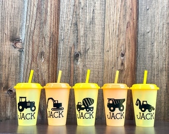 Construction Vehicle Party Favors