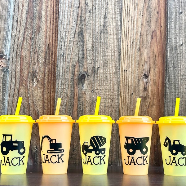 Construction Vehicle Party Favors