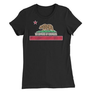 Republic of California Women’s Slim Fit T-Shirt | Feminist Shirt, Retro Shirt, Southwest Shirt, Cali Shirt, Vintage Shirt, Hipster Shirt