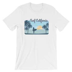 Surf California T-Shirt | Feminist Shirt, Retro Shirt, California Tee, West Coast Shirt, Vintage Shirt, Hipster Shirt, Cali Tee