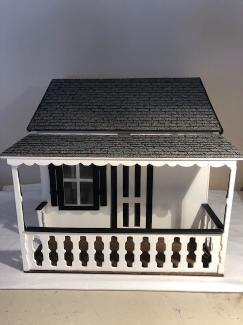Black and White Fully Assembled House