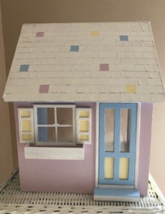 fully assembled dollhouse