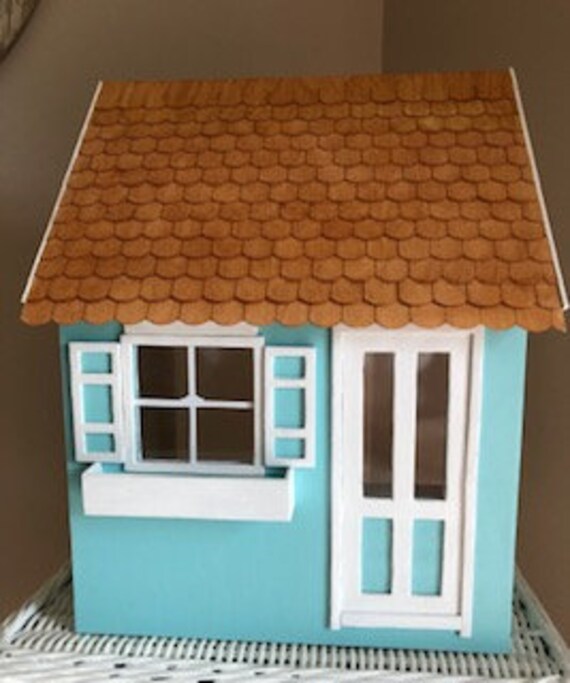 fully assembled dollhouse