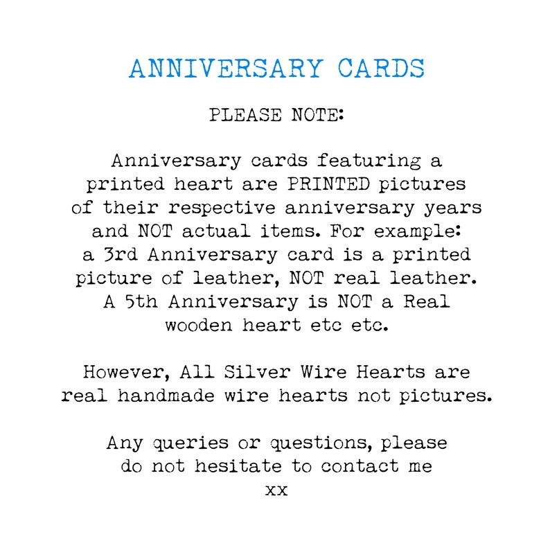 70th Anniversary Card, Platinum Wedding Anniversary, Wire Heart, 70th, Card For Him, For Her, Couple, Friends, Mum and Dad, 70 Years Married image 2