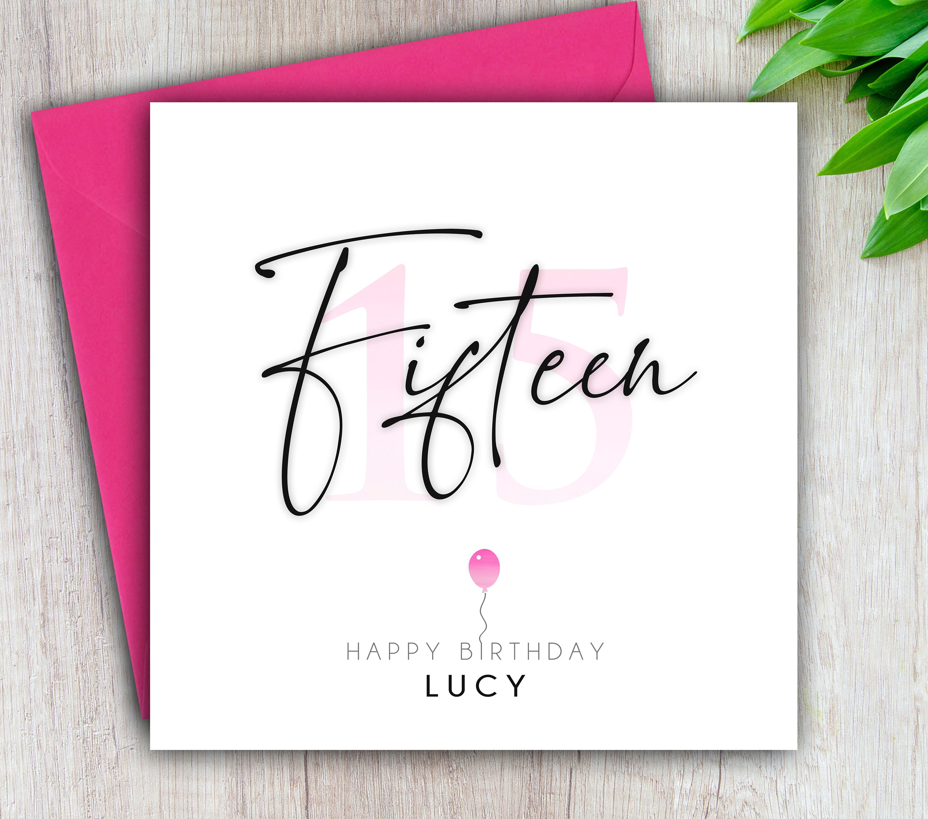 17th Birthday Card Happy 17th Birthday Age Card for Her for - Etsy UK