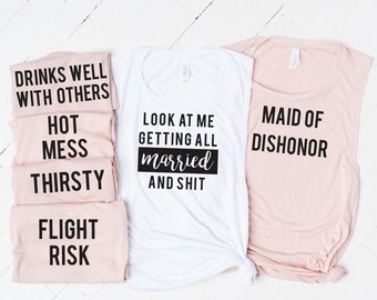 Bachelorette Tanks Etsy