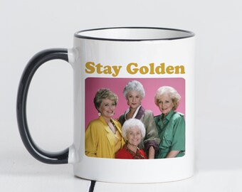Best Friends Inspired Coffee Mug Gift Golden Girls Gift The Golden Girls Vintage Mug Golden Girls Mug