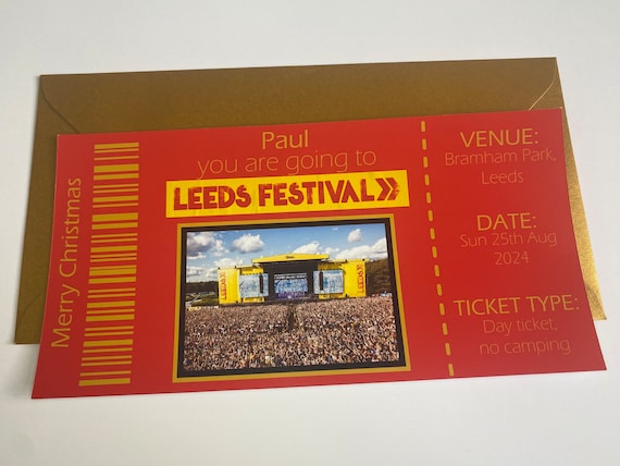 Leeds festival tickets discount