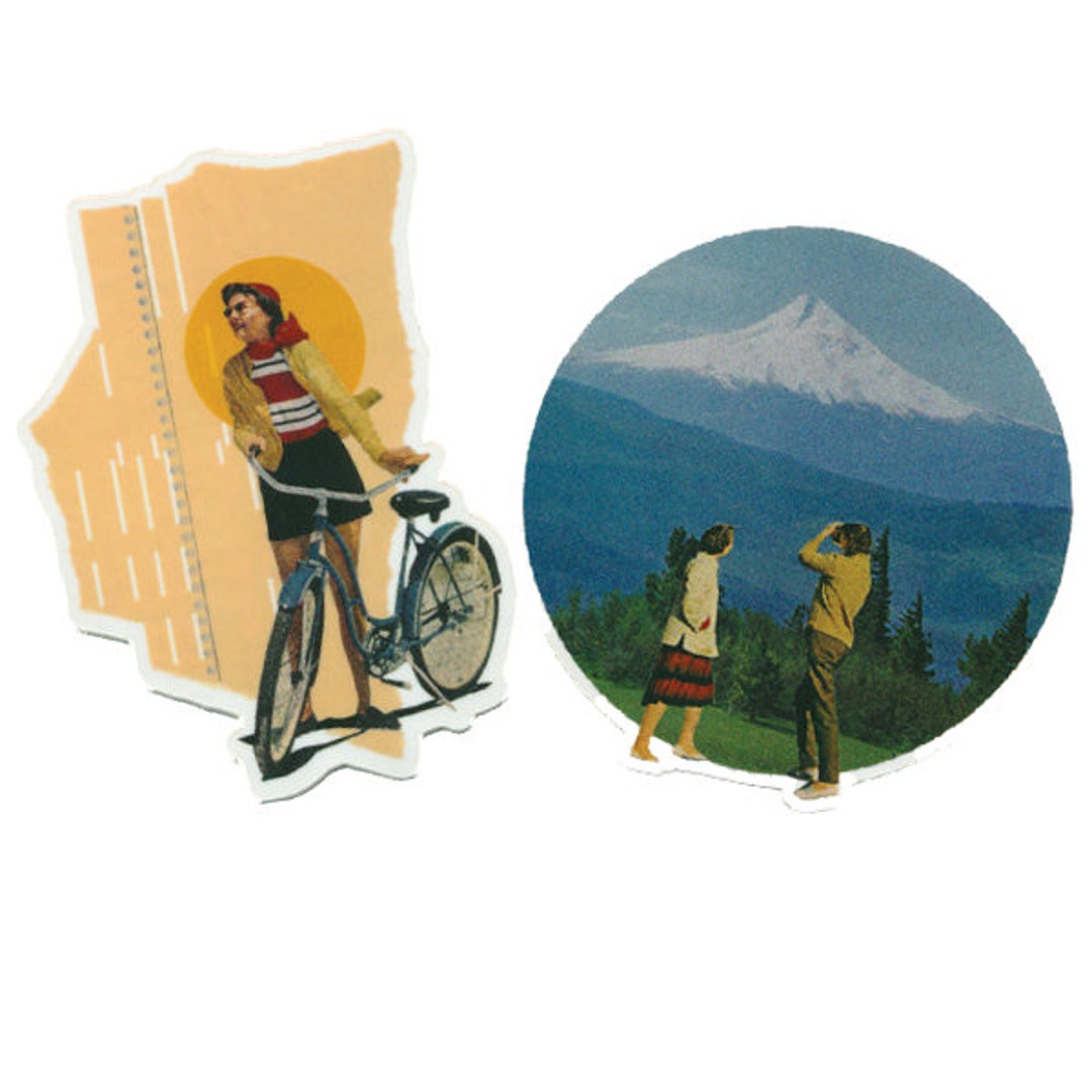 Portland Infinity Sticker Sticker Set of 2 or Individual: Portland Series - Etsy