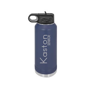 Back to School Water Bottle, Graduation Class of 2025, Seniors 2025, Graduate Gift, Class of 2025, Personalized Graduation Gift, Graduation