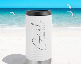 Enfriador de latas delgado personalizado: enfriador de agua mineral con aislamiento de acero inoxidable