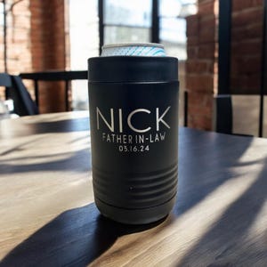 Groomsmen Gift ideas, Groomsmen Proposal, Groomsmen Can Cooler Holder, Groomsman Proposal, Can Cooler Holder, Engraved Can Cooler