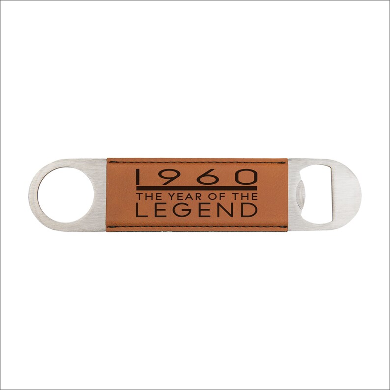 50th Birthday Best Friend Gift, 50th Birthday Idea Gift, Best Friend Gift, Gifts for Dad, Dad the Legend, Beer Bottle Opener, Father's Day Rawhide Beer Opener