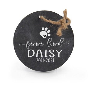 Pet Memorial Ornament, Christmas Ornament, Dog Memorial Ornament, Pet Loss Gift, Pet Remembrance, Pet Memorial/ Christmas Ornament
