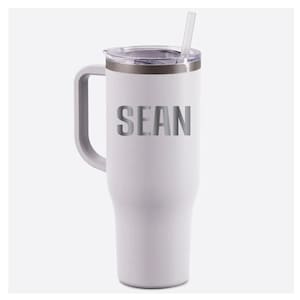 Bachelorette Party Tumbler with Straw, Personalized Bridesmaid Tumbler with Handle, Travel Mug, 40oz Stainless Steel Tumbler Charger Tumbler
