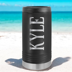 Bachelorette Can Cooler, Wedding Can Cooler, Bridesmaid Gift, Personalized Skinny Can Cooler, Hard Seltzer Can Cooler, Party Gift