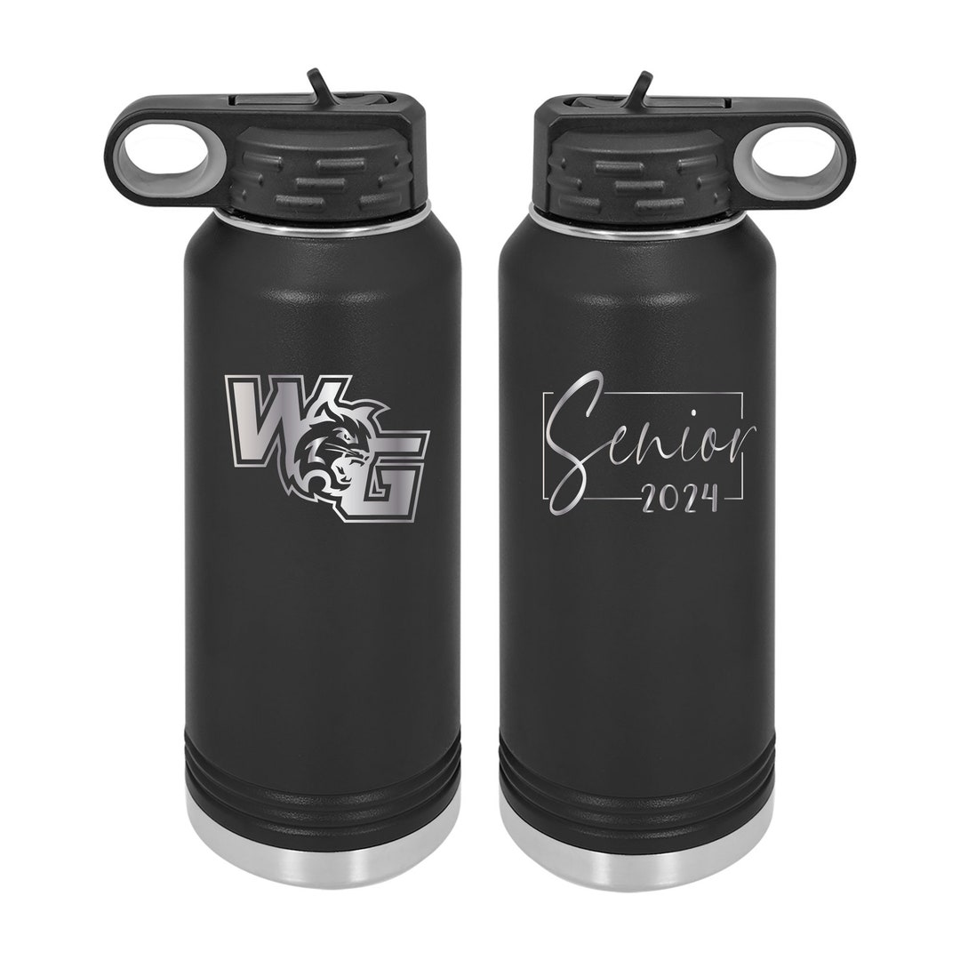 Graduation Class of 2025, Seniors 2025, Back to School Water Bottle, Graduate Gift, Class of