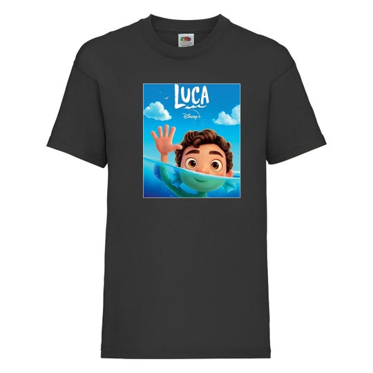 Disney Pixer Luca Cartoon Funny Printed Kids Unisex Boy Girl Tshirt Gift T shirt