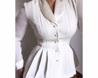 white dressy tops for evening wear