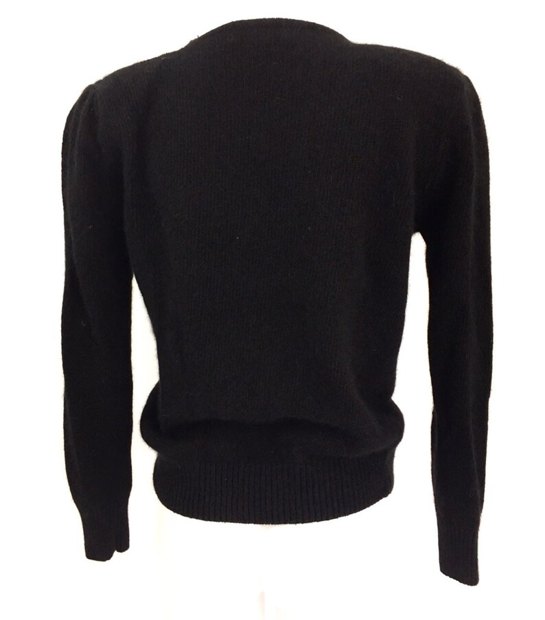 Silk Vintage Glorious Days Angora Sweater