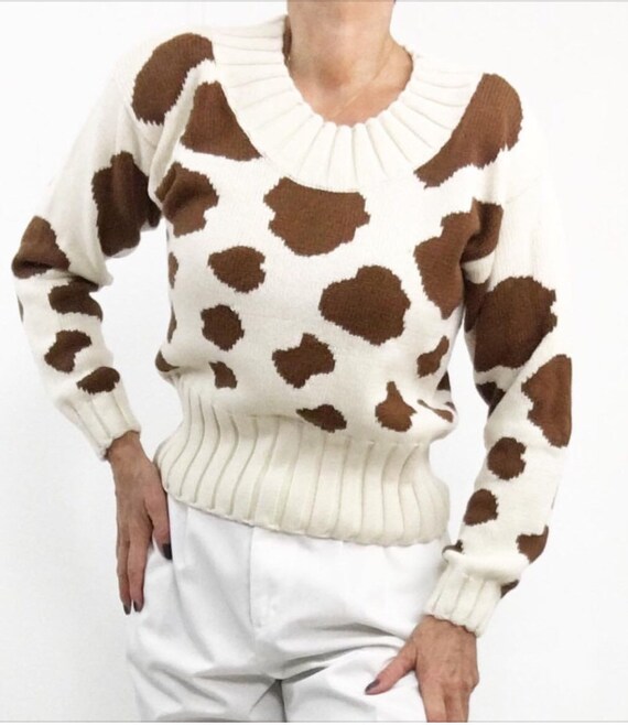 cow prairie sweater