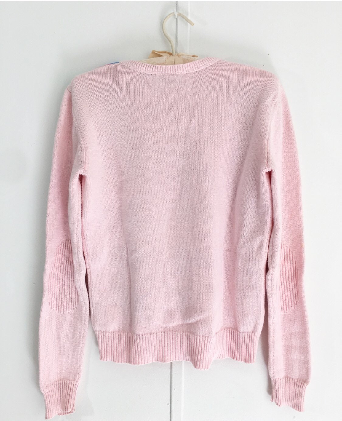 Vintage Tommy Hilfiger Light Pink Rhombus Sweater V Neckline - Etsy