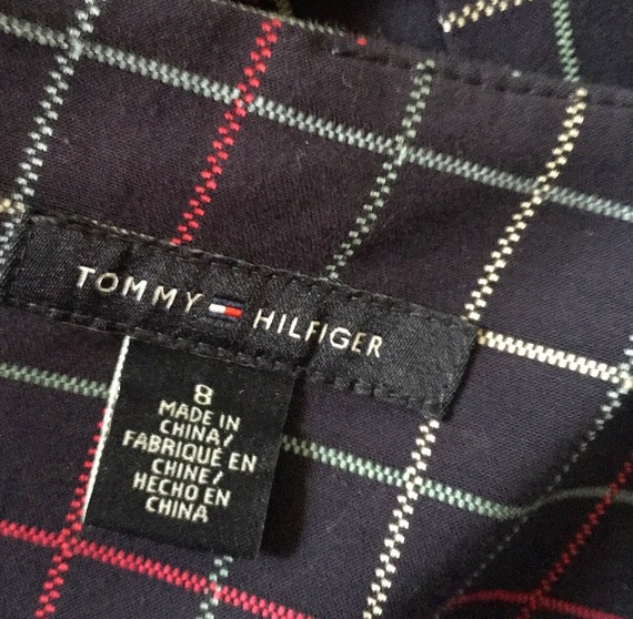 Vintage Tommy Hilfiger Checked Sleeveless Tartan … - image 9