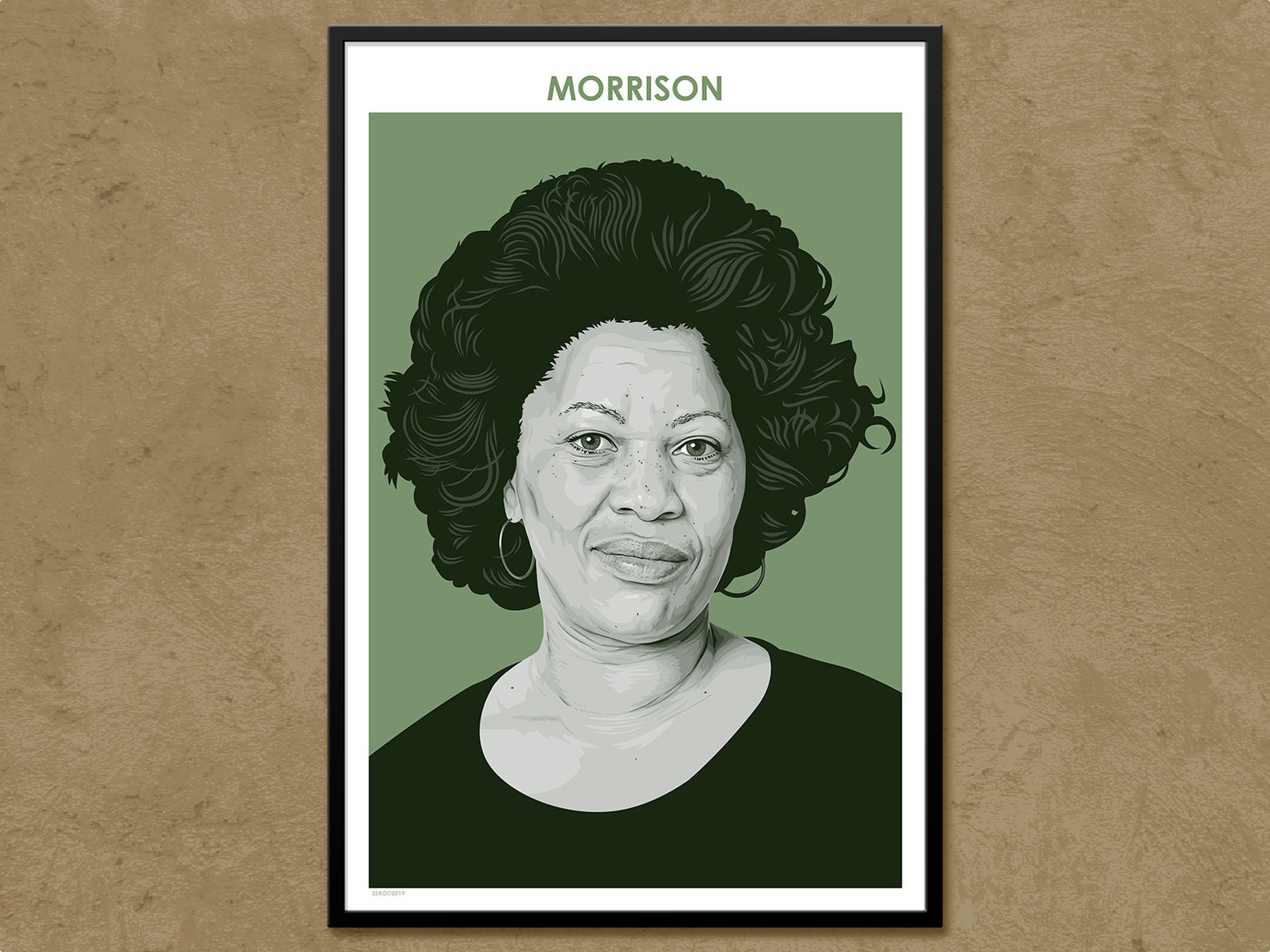 Toni Morrison Author Poster Literary Poster Writer Gift - Etsy