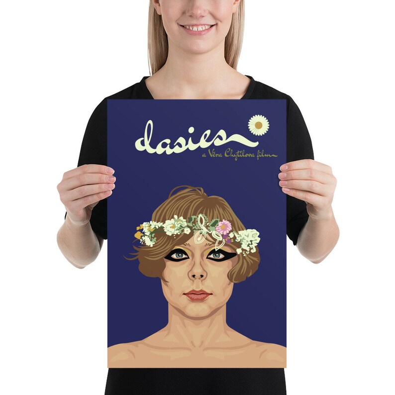 Daisies 1966 Alternative Movie Poster Retro Film Poster Etsy