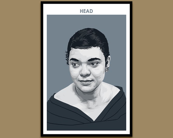 Bessie Head Author Poster Literary Poster Writer Gift Etsy