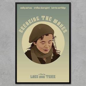Breaking the Waves (1996) - Lars von Trier - Retro Film Poster | Classic Movie Poster | Minimalist Art Print | Modern Home Decor