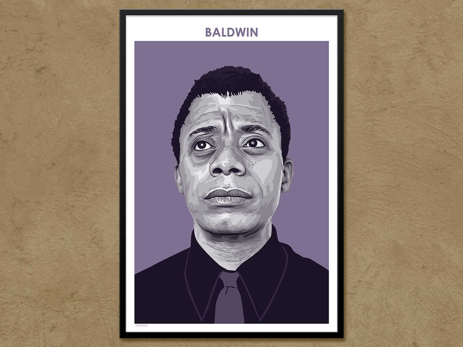 Classroom Poster James Baldwin Author Poster Literary Poster Modern Home Decor Writer Gift Poetry Print