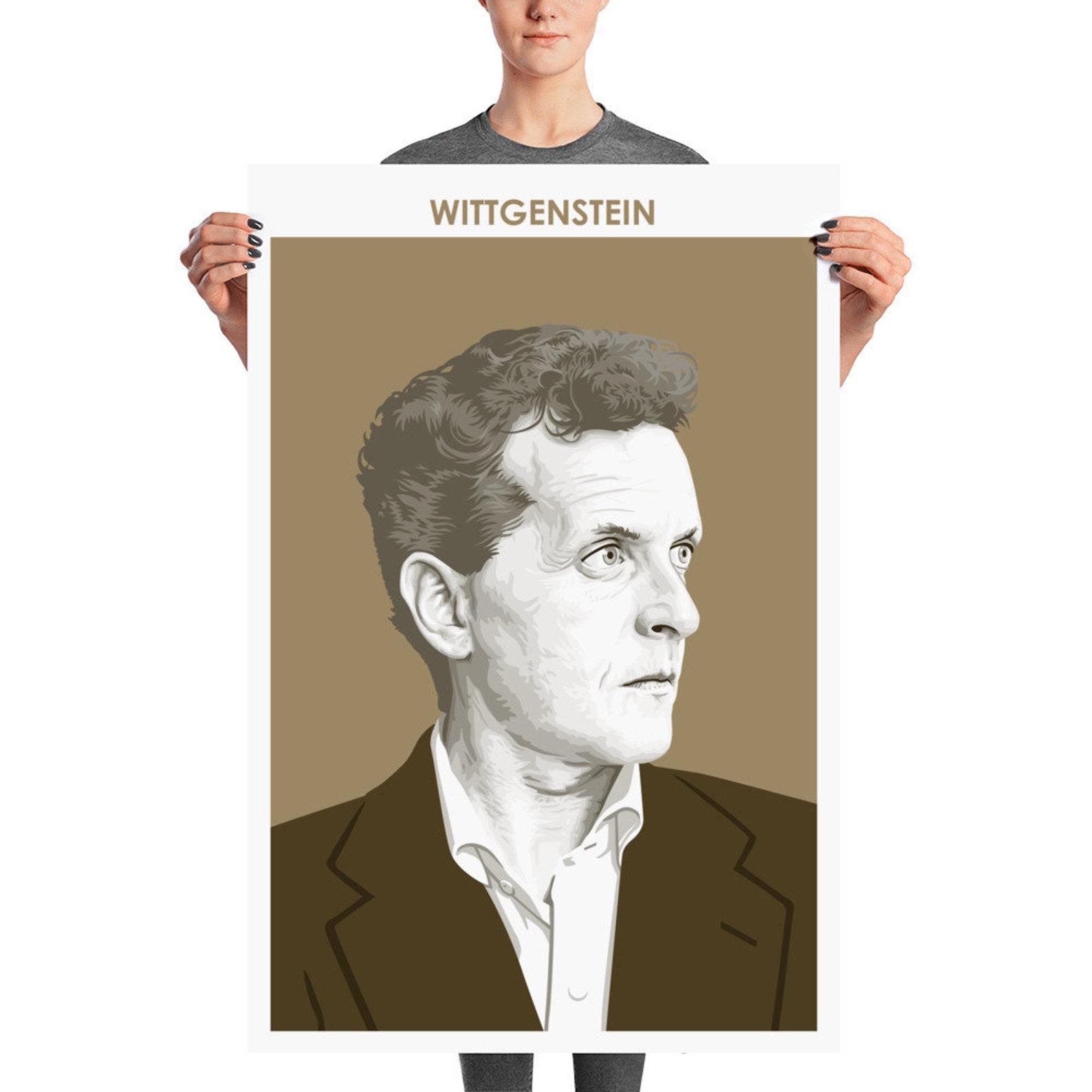 Ludwig Wittgenstein Philosopher Poster | Etsy
