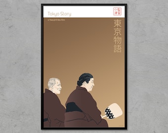 東京物語 ポスター　小津安二　1970年代リバイバル版　原節子他 東京物語 ポスター 小津安二 1970年代リバイバル版 原節子他
