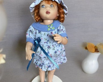 Kish Riley Tonner Betsy McCall 7.5” 8” Doll Outfit ONLY Blue Floral