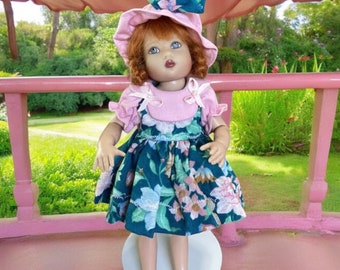 Kish Riley Tonner Betsy McCall 7.5” 8” Doll Outfit ONLY Dress Hat Green