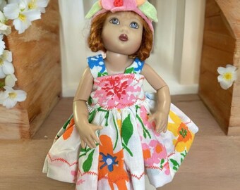 Kish Riley Tonner Betsy McCall 7.5” 8” Doll Outfit ONLY Dress Floral Bright