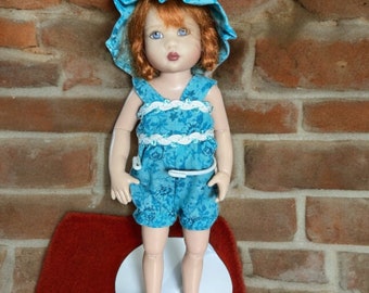 Kish Riley Tonner Betsy McCall 7.5” 8” Doll Outfit ONLY Romper Hat